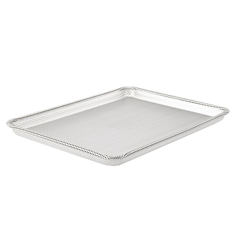 Browne - Bun Pan, Fully Perforated, Full Size, 18x26x0.98"/45.7x66x2.54cm, Aluminum, 16 gauge