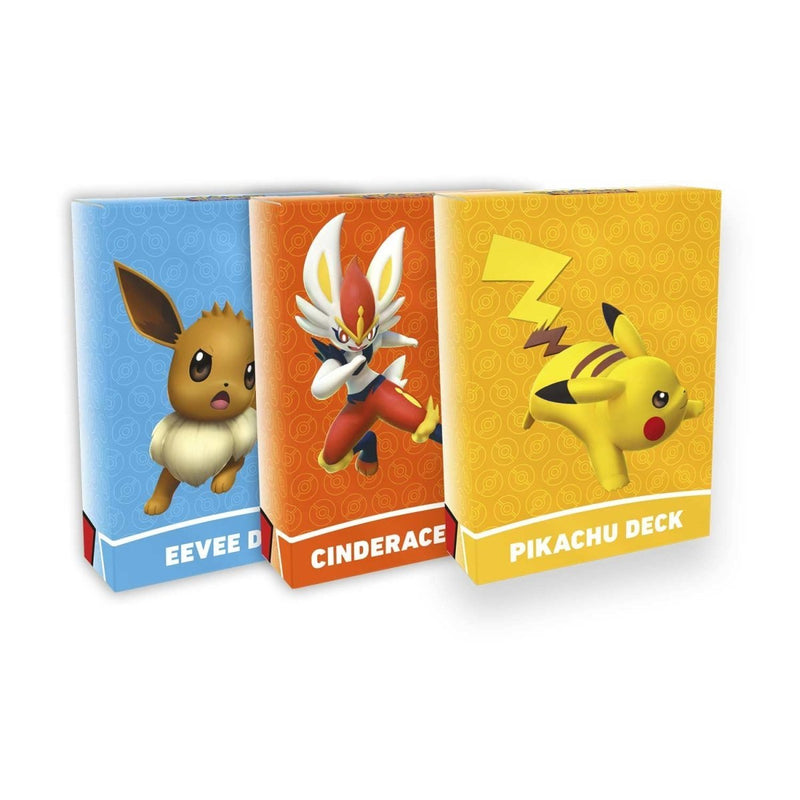 Funko - Pokemon Trading Card Game Battle Academy (Cinderace, Pikachu & Eevee) Toys & Games