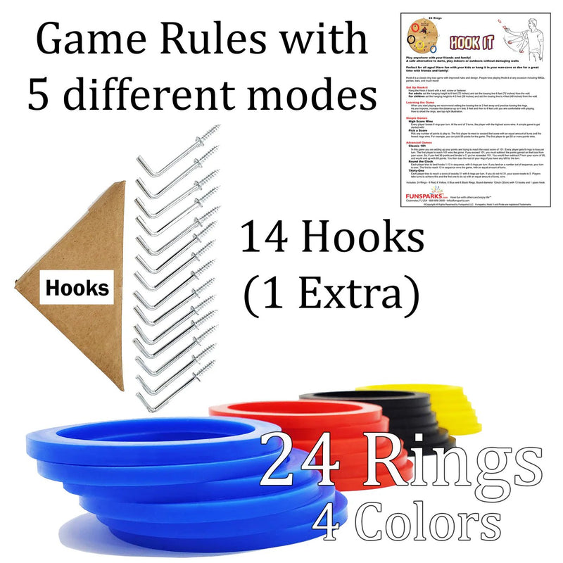 Funsparks - Hook It Wood Board Game Toys & Games