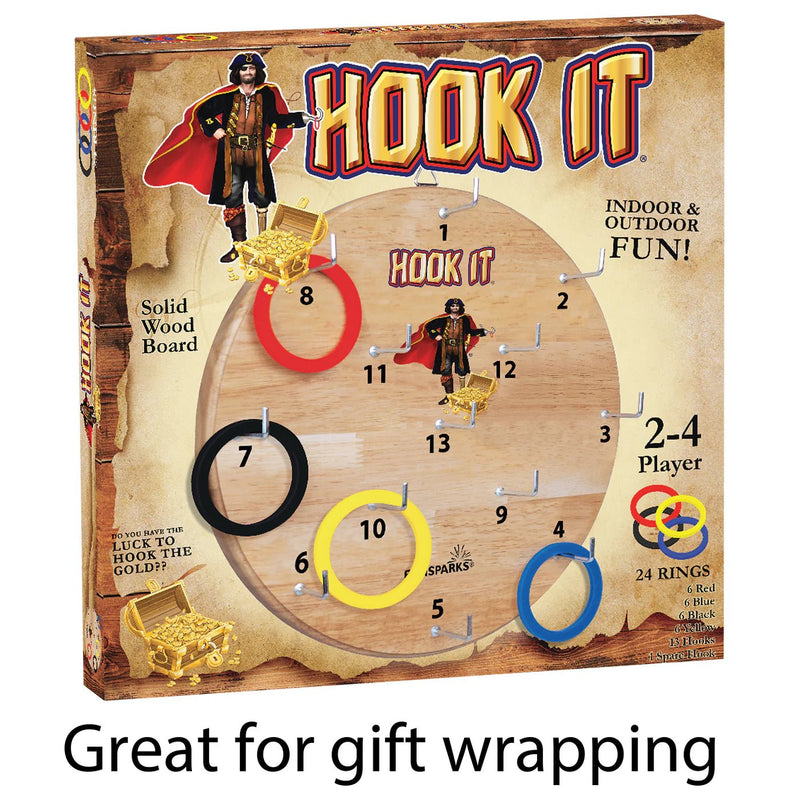 Funsparks - Hook It Wood Board Game Toys & Games