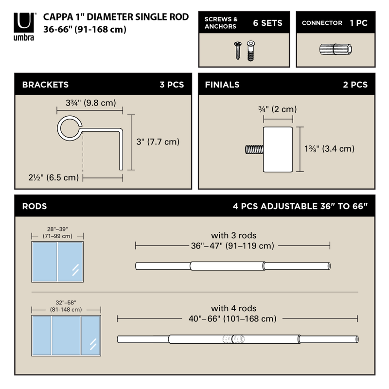 Cappa Curtain Rod - image 4
