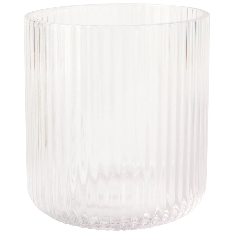Heirloom - Tumbler 12oz Fluted Clear