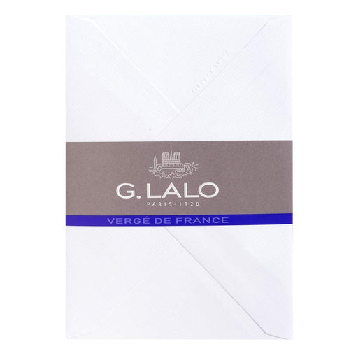 G. Lalo - Vergé 25 Envelopes 4½X6½ Extra White Office Supplies