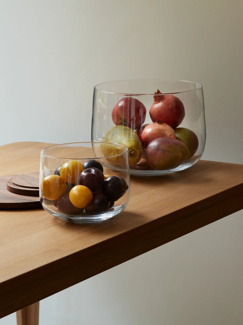 LSA - City - Bowl with Walnut Lid | Ø32 cm
