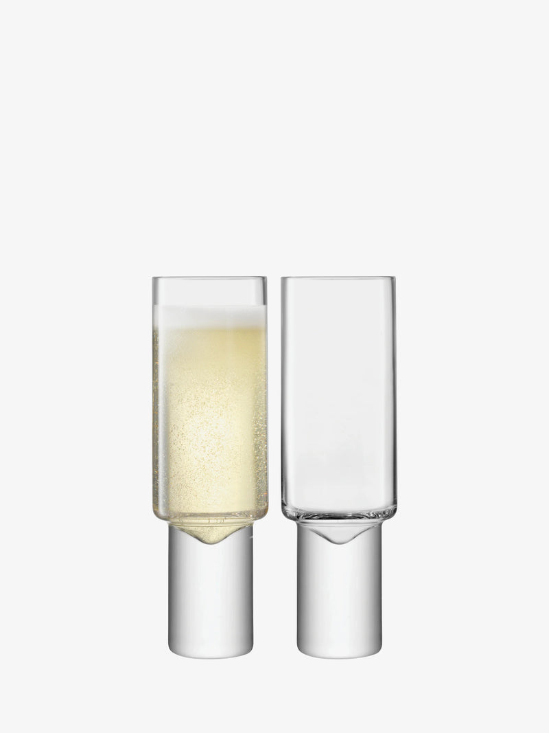 LSA - Boris - Flute Glasses (Set of 2) | 240 mL