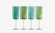 LSA - Gems - Champagne Flutes (Set of 4) | 210 mL - detail or setting view