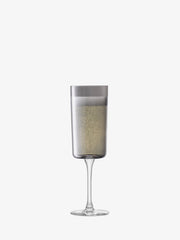 LSA - Lunar - Champagne Flutes (Set of 2) | 210 mL - detail or setting view