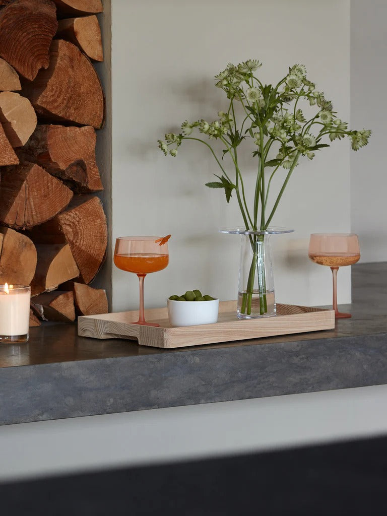 LSA - Arc Contrast - Cocktail Saucers (Set of 2) | 250 mL