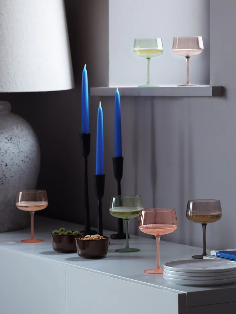 LSA - Arc Contrast - Cocktail Saucers (Set of 2) | 250 mL