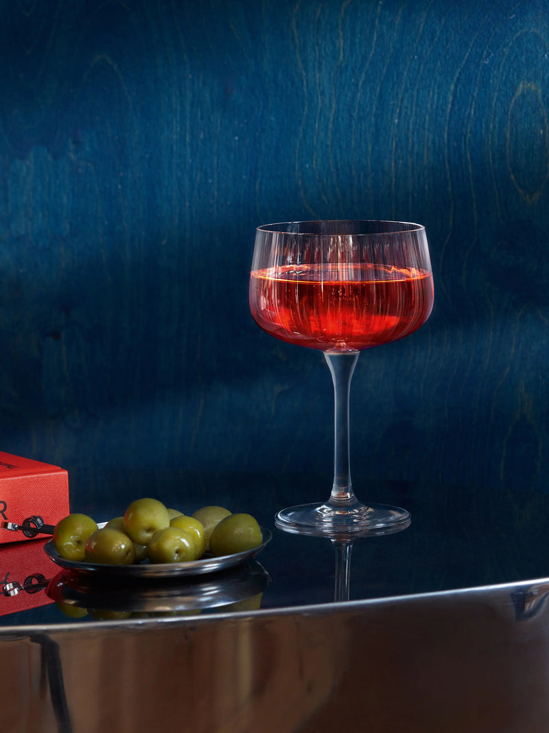 LSA - Arc Flow - Cocktail Saucers (Set of 2) | 250 mL