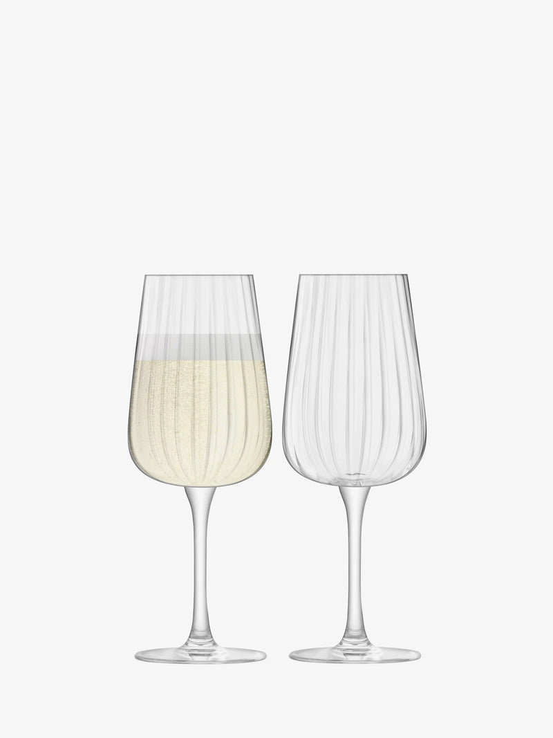 LSA - Arc Flow - Champagne Flutes (Set of 2) | 280 mL