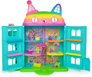 Gabby’s Dollhouse - Purrfect Party Dollhouse Playset in Rainbow Look Toys & Games