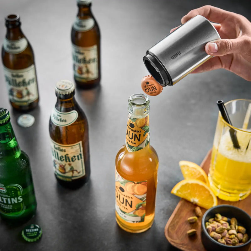 Gefu - Bottle Cap Opener Automatic CDU/12 PRESSIO Home & Kitchen