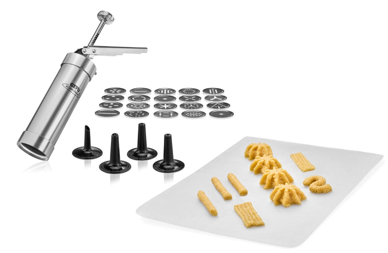 Gefu - Cookie Press With Silicone Baking Mat Home & Kitchen
