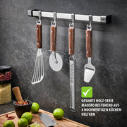 Gefu - Fine & Coarse Laser Cut Grater Walnut handle MADERO Home & Kitchen
