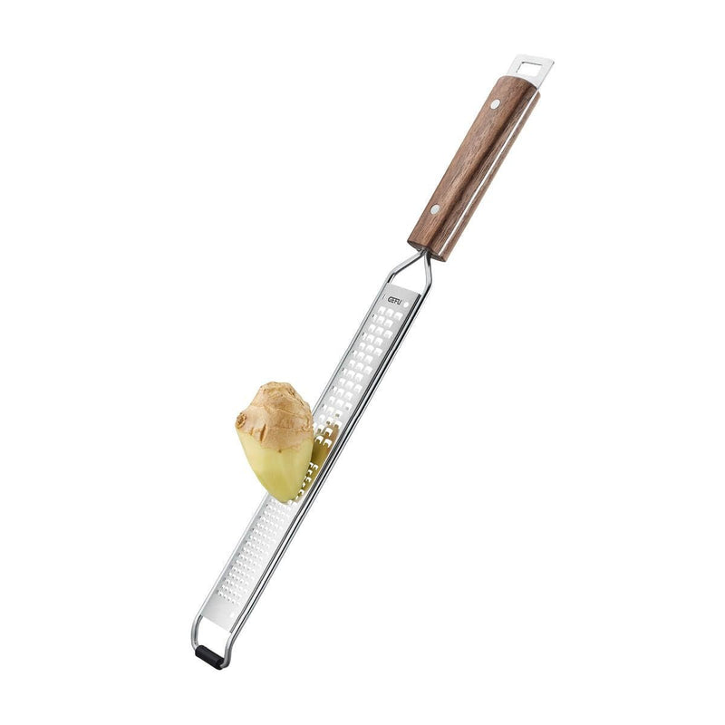 Gefu - Fine & Coarse Laser Cut Grater Walnut handle MADERO Home & Kitchen