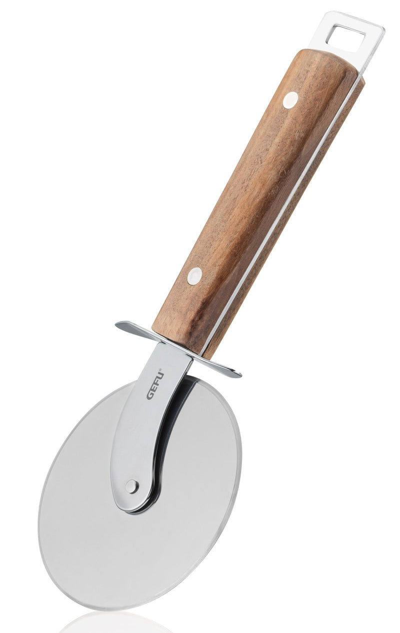Gefu - Pizza Wheel S/S Walnut handle MADERO Home & Kitchen