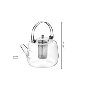 Gefu - Teapot Glass w/insert INFUSA, Home & Kitchen