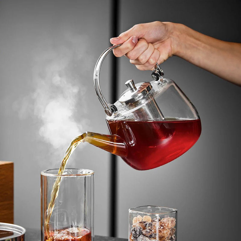 Gefu - Teapot Glass w/insert INFUSA, Home & Kitchen