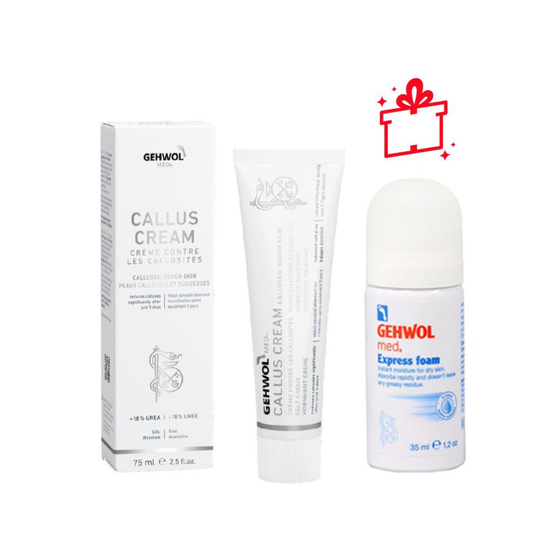 Gehwol - Promo Callus Cream 75ml + Express Mousse 35ml free -