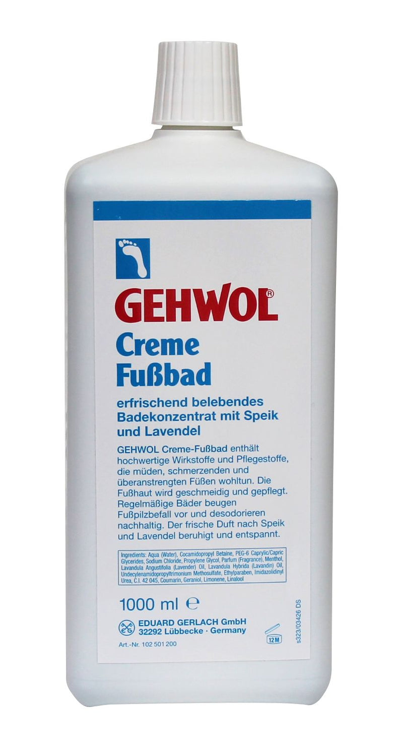 Gehwol - CREAM FuBbad FOOT BATH 1000 ML + Beauty & Personal Care