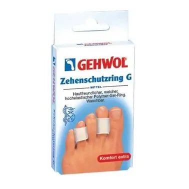 Gehwol - Toe Protection Rings - Polymer Gel 2/Box for Comfortable Toe Care and Protection Beauty & Personal Care Small
