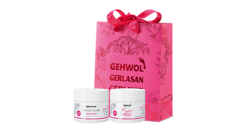 Gehwol - WILD ROSE Holiday Bag (Handcreme+Soft Feet Butter+Gift Bag)Limited Editon Beauty & Personal Care