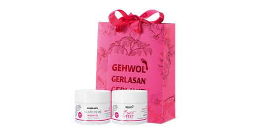 Gehwol - WILD ROSE Holiday Bag (Handcreme+Soft Feet Butter+Gift Bag)Limited Editon Beauty & Personal Care