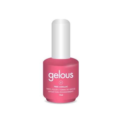 Gelous - Vinyl Polish 8 Pink Cadillac 15 mL Health & Beauty
