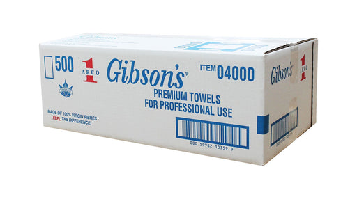 Gibson's - Original Aesthetic Towels (500 Un) Office Supplies