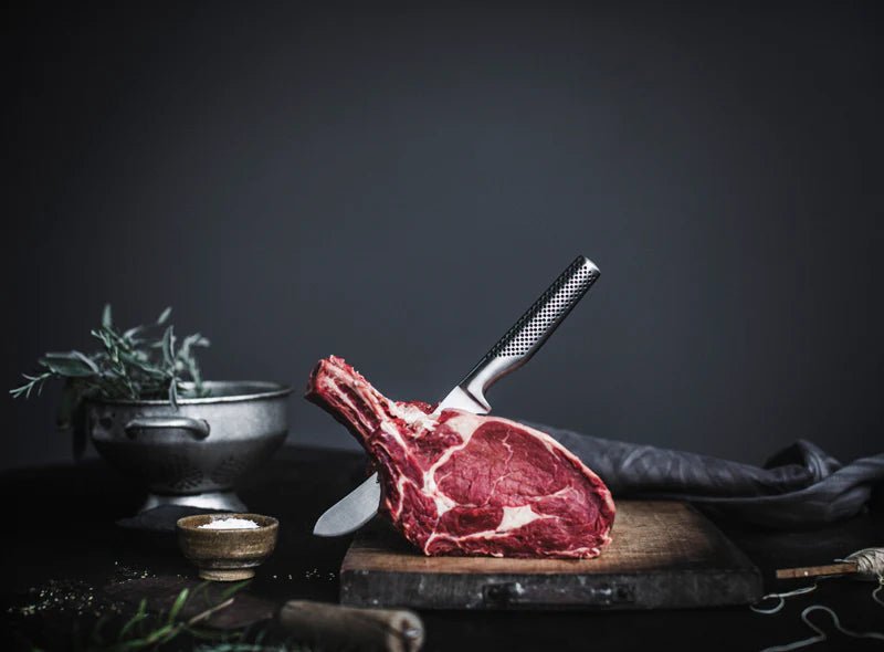 GLOBAL KNIVES - GLOBAL Butchers Knife 16cm/6.5" Forged Home & Kitchen