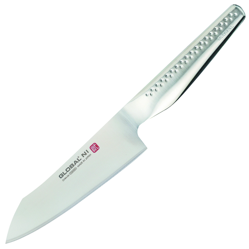 Global NI GNM-06 vegetable knife with 14 cm plain-edge blade