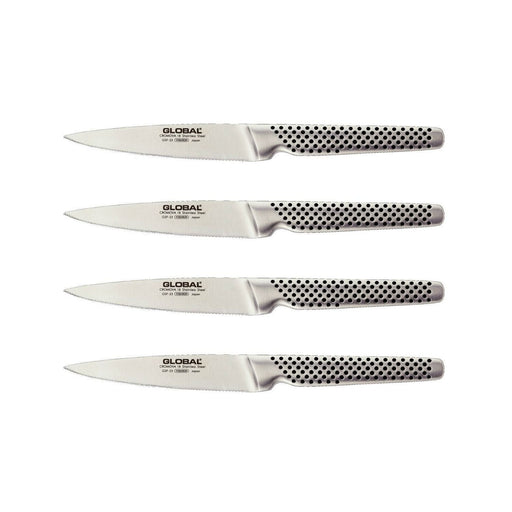 Global - Steak Knife Set 4pc (GSF23) Home & Kitchen