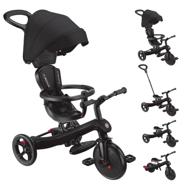 Globber - EXPLORER TRIKE 4in1 Toys & Games Black