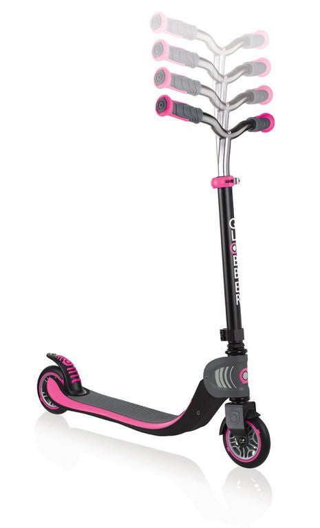 Globber - Flow 125 Foldable - Pink/Grey Toys & Games