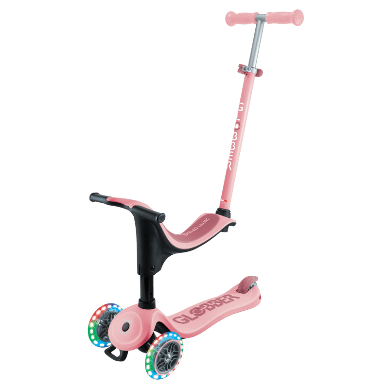 Globber - Go - Up Sporty Lights - Pastel Pink Toys & Games