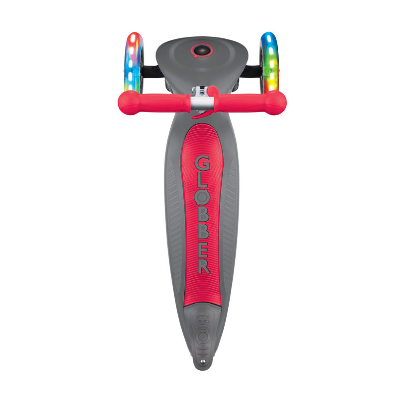 Globber - Primo Foldable with Lights - Titanium Grey Sporting Goods