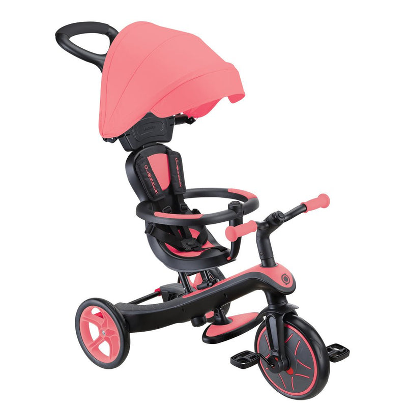 Globber - Trike Explorer - CORAL PINK Toys & Games