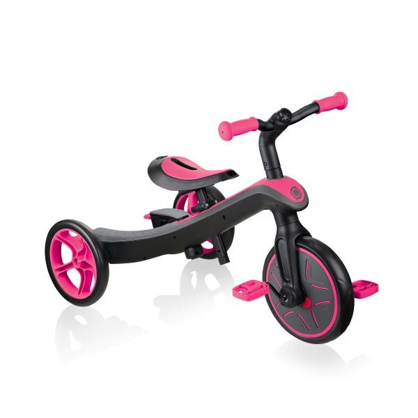 Globber - TRIKE EXPLORER - Fuchsia Toys & Games