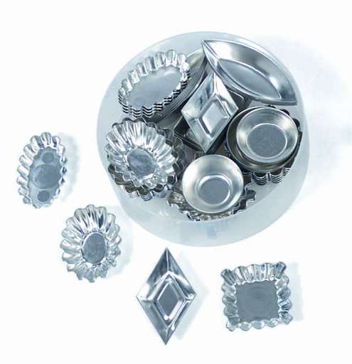 GOBEL - GOBEL Petit Mold Set 60pc/Set (12 Shapes) Tin Home & Kitchen