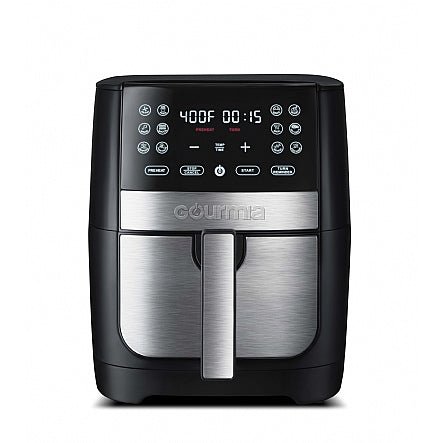 Gourmia - Air Fryer Oven Black 8 Quart Home & Kitchen