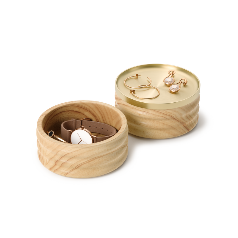 Tesora Wood Storage Box - image 9