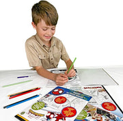 Greenre - D.C. - ECO COLORING PAD 10.75"x8.27" 36 PAGES Games & Toys