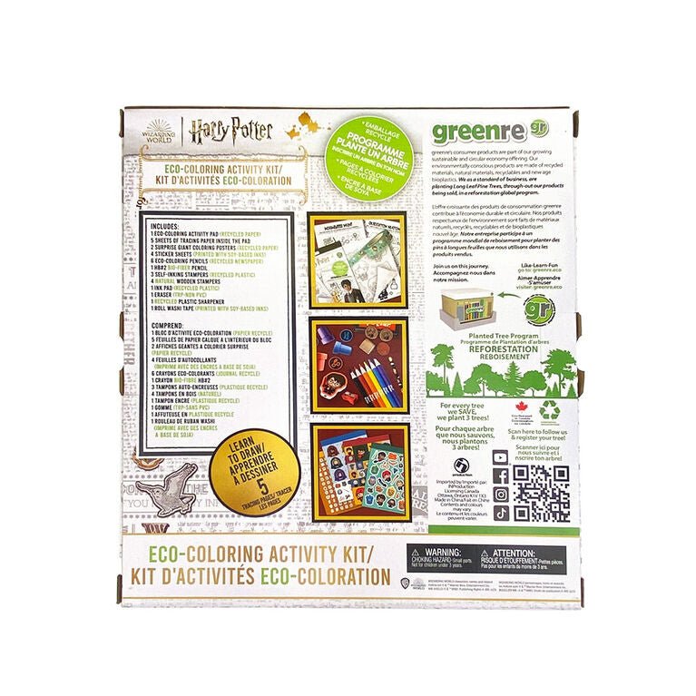 Greenre - HARRY POTTER - ECO COLORING BOX SET Games & Toys