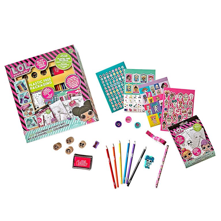 Greenre - L.O.L. SURPRISE - ECO COLORING BOX SET Games & Toys