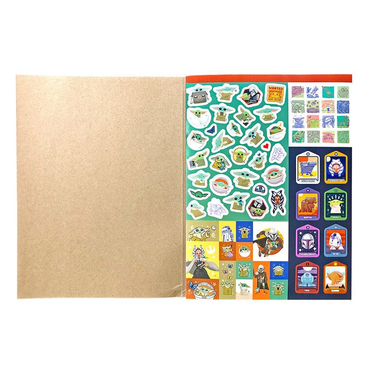 Greenre - MANDALORIAN - ECO COLORING PAD 10.75"x8.27" 36 PAGES Games & Toys