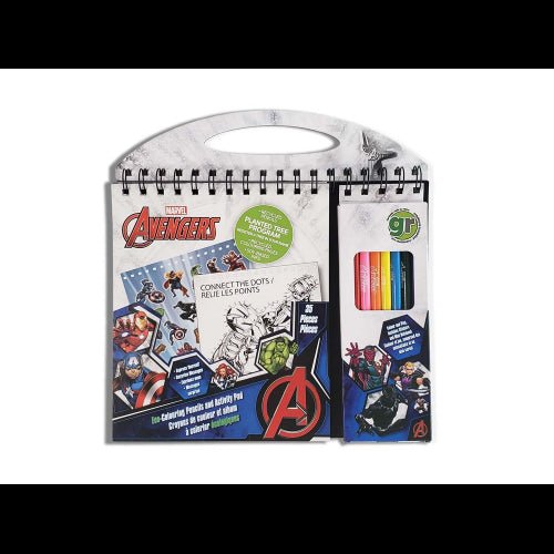 Greenre - MARVEL AVENGERS - COLORING ACTIVITY PACK Games & Toys