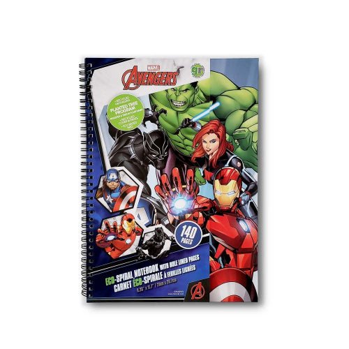 Greenre - MARVEL AVENGERS - SOFT M - COIL NOTEBOOK (A4, 80pgs) Games & Toys