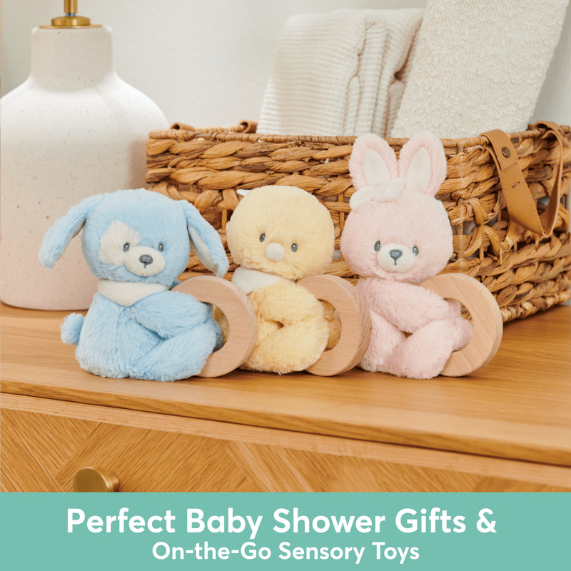 Gund - Baby Recycled Rattle CDU 12 Mother & Baby