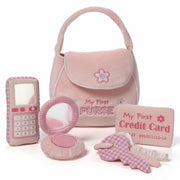 Gund - My First Purse 5 - Piece Plush Playset Mother & Baby